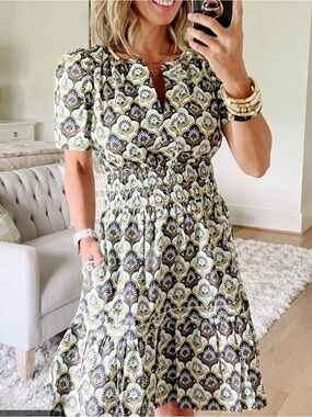 NWT Anthropologie The Somerset Mini Dress XL